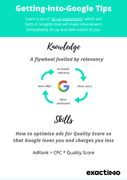 Tips on getting into Google